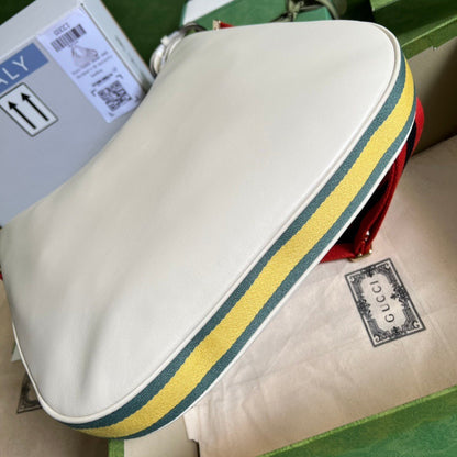 Bolsa Tiracolo Couro Estruturada Pequena