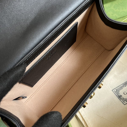 Bolsa Shoulder Couro Padrão Quadriculado Marrom Fechamento Cadeado Médio