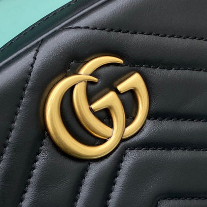 Bolsa Shoulder Couro Letras Entrelaçadas