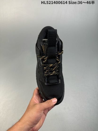 Tênis Skate Couro Cano Baixo Preto