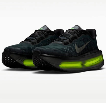 Tênis Runner Malha Preto Detalhe Verde