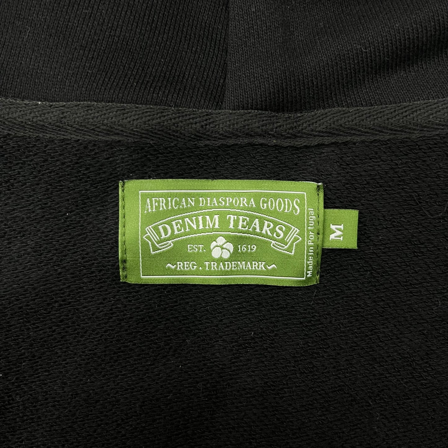 Moletom Algodão Coroa Bordada Azul Denim