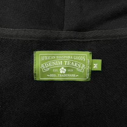 Moletom Algodão Coroa Bordada Azul Denim