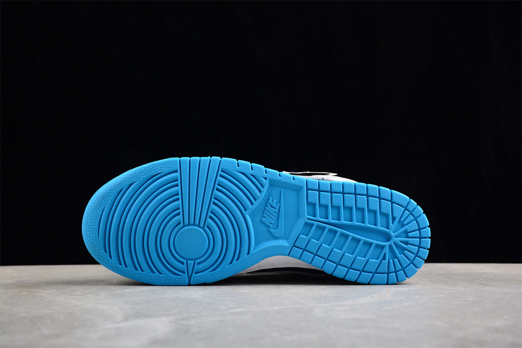 Tênis Skate Couro Cano Baixo Azul