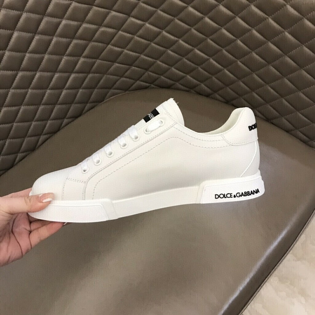 Tênis Couro Casual Branco