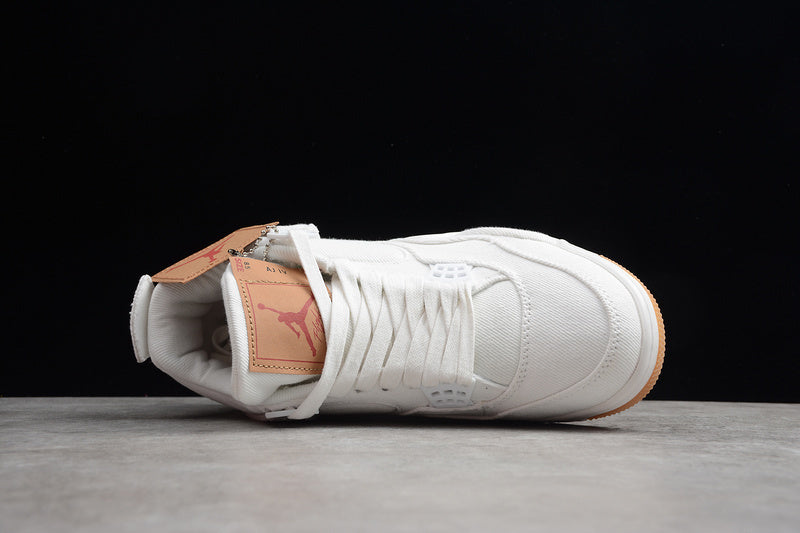 Tênis Cano Alto Basquete Branco Detalhes Laterais