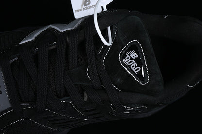 Tênis Runner Malha Preto Cinza e Branco