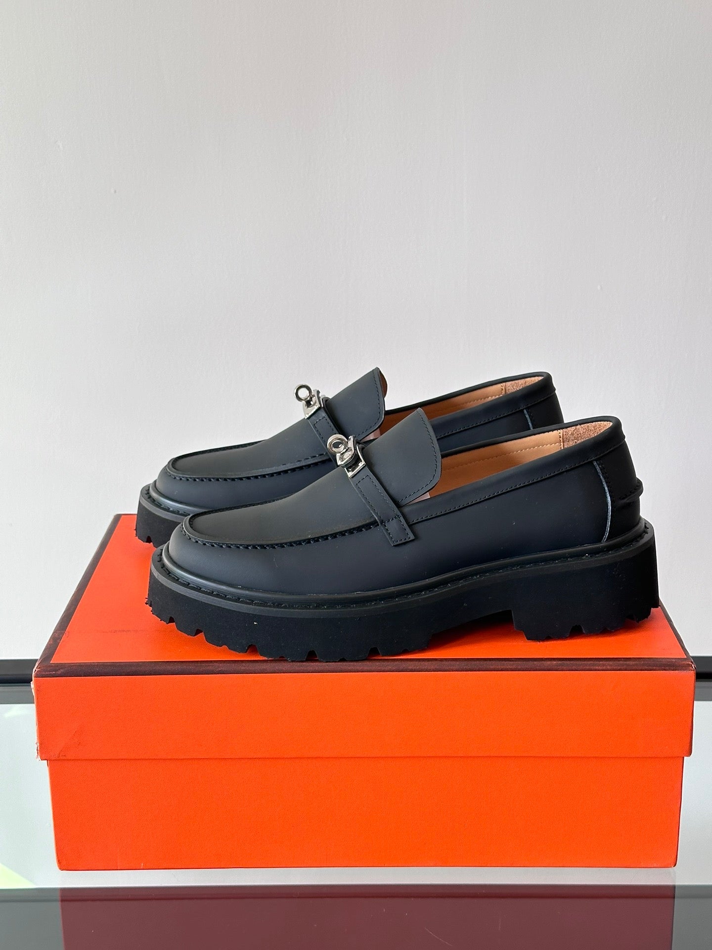 Sapato Mocassim Couro Marrom Clássico