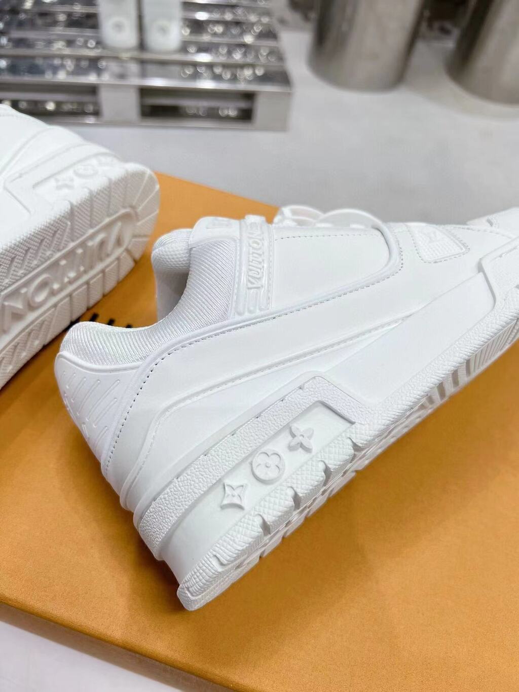 Tênis Casual Couro Branco