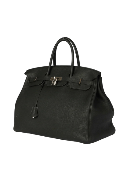 Bolsa Satchel Couro Preto com Alça Superior