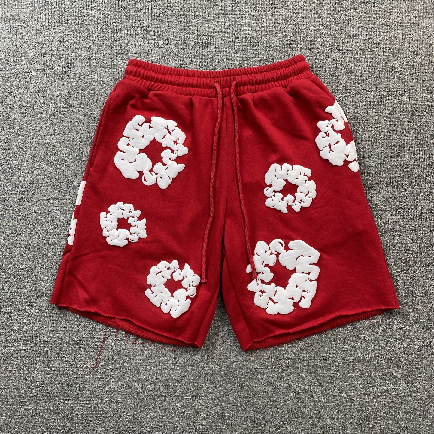 Shorts Moletom Algodão Estampa Frontal