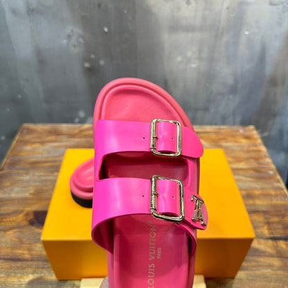 Chinelo Borracha Rosa Vintage