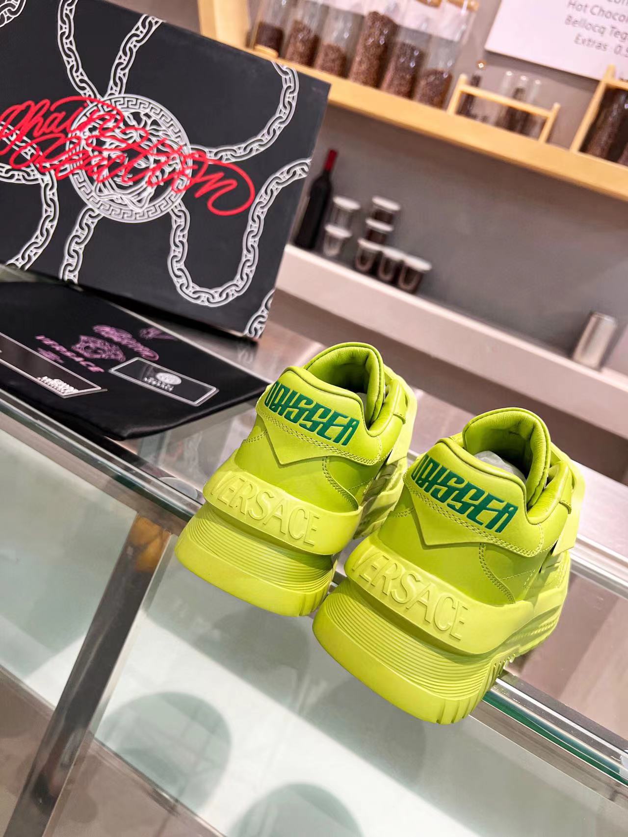 Tênis Runner Neoprene Amarelo Neon
