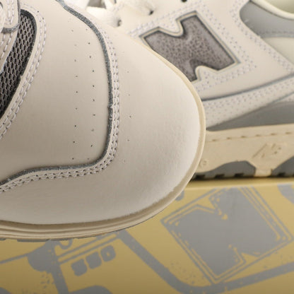 Tênis Runner Malha Branco Cinza