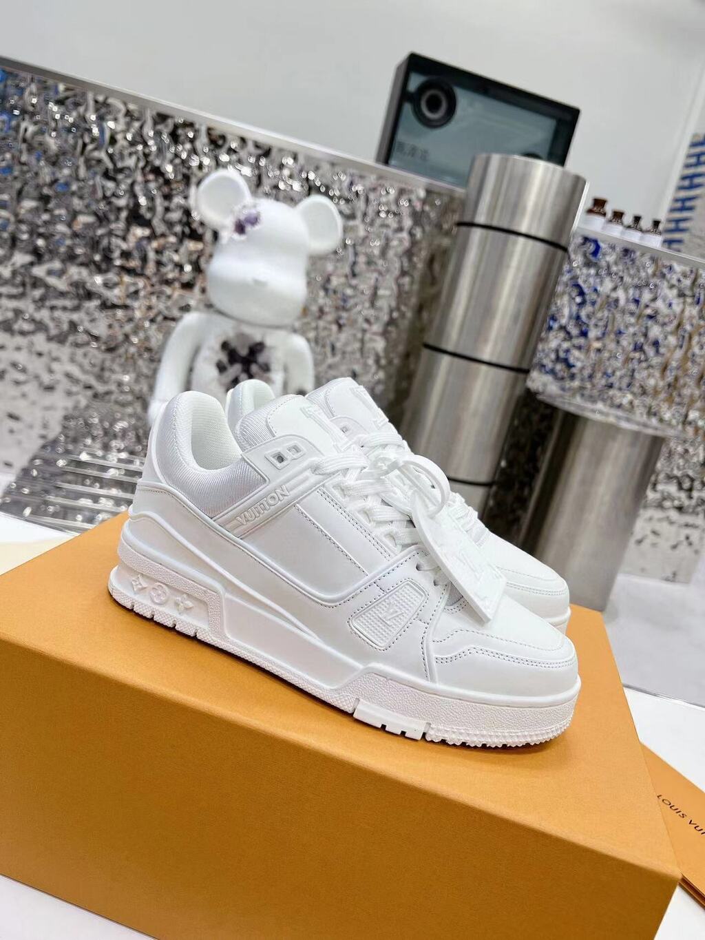 Tênis Casual Couro Branco