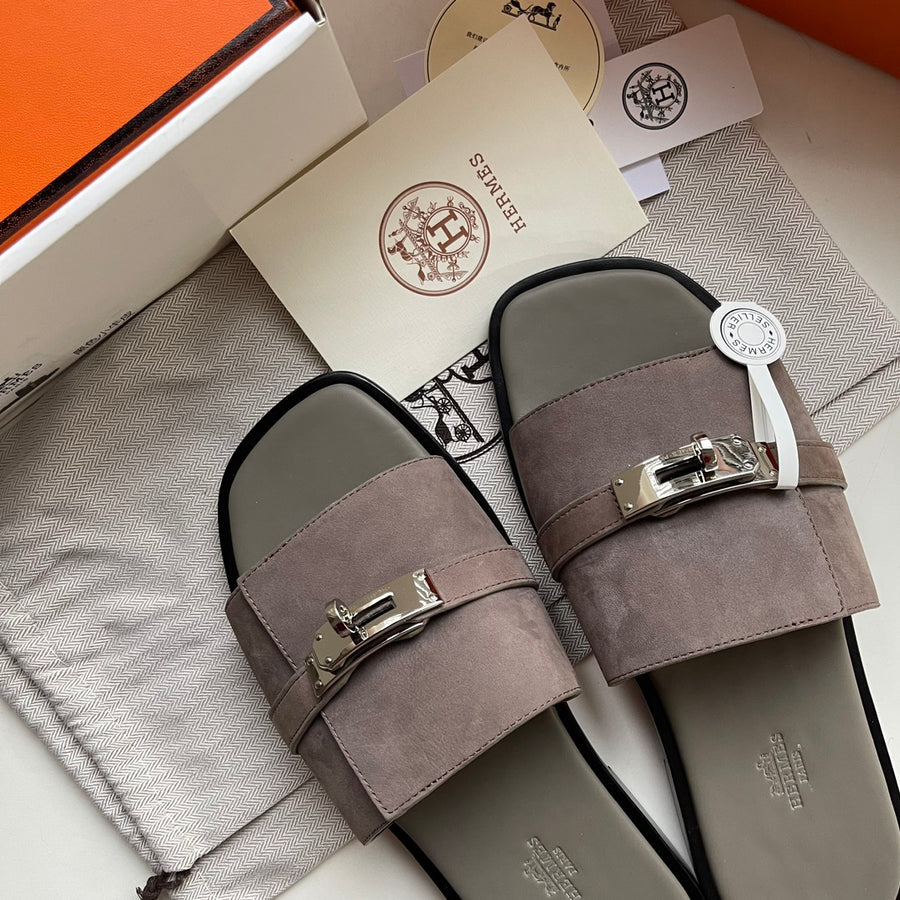 Hermes Gabriel Sandal - Suede