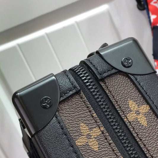 Louis Vuitton Vertical Soft Trunk Monogram Black