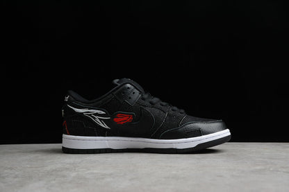 Tênis Cano Baixo Skate Couro Marrom Detalhes Contrastantes