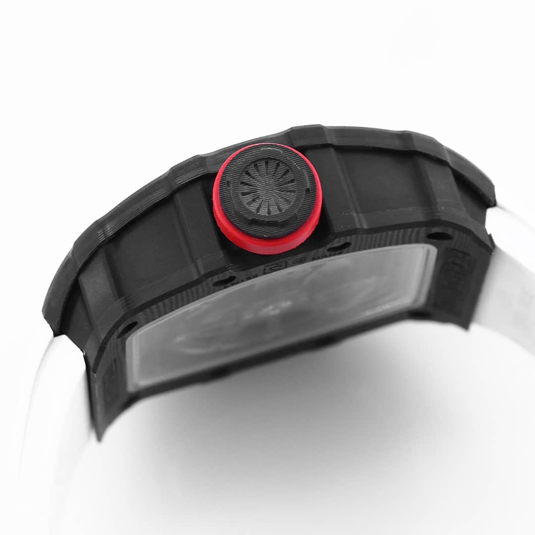 Relógio Automático Aço Inoxidável Safira Vidro