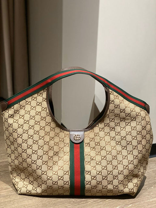 Bolsa Tote Grande Couro Liso Preto