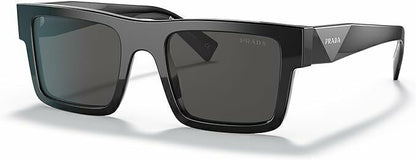 Óculos de Sol Armação Acetato Preto Lente Degradê