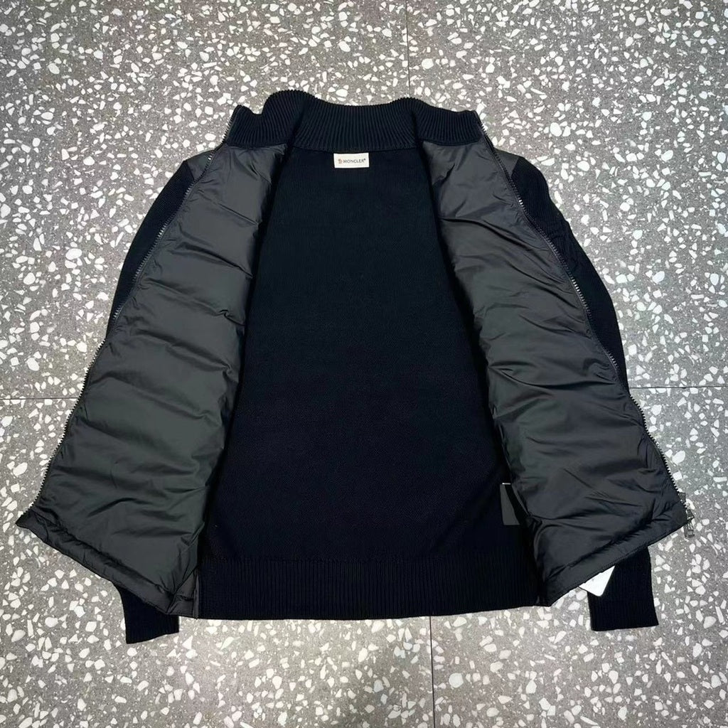 Cardigan Acolchoado Leve Preto