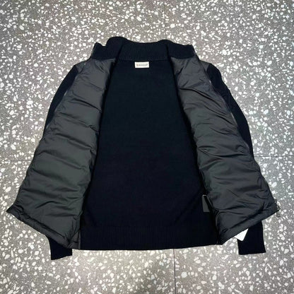 Cardigan Acolchoado Leve Preto