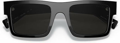 Óculos de Sol Armação Acetato Preto Lente Degradê