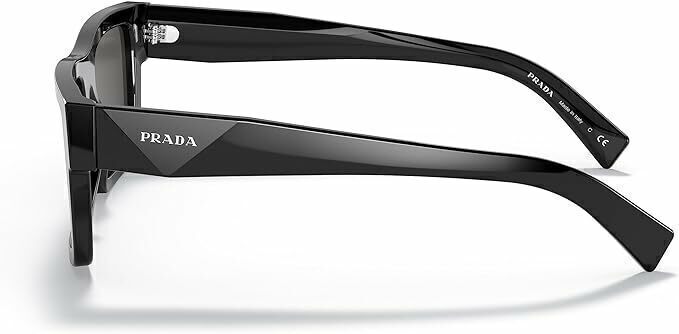 Óculos de Sol Armação Acetato Preto Lente Degradê
