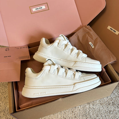 Tênis Couro Branco Casual