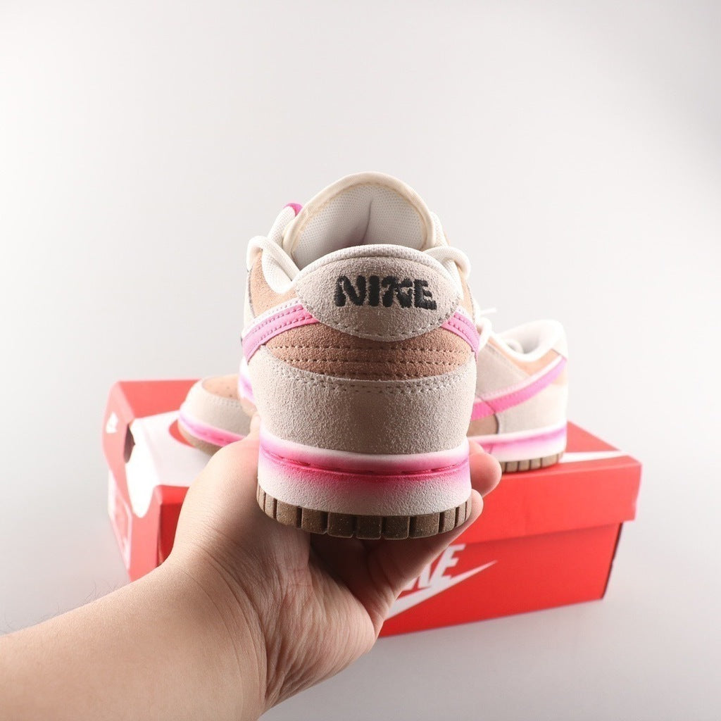 Tênis Cano Baixo Couro Swoosh Lateral
