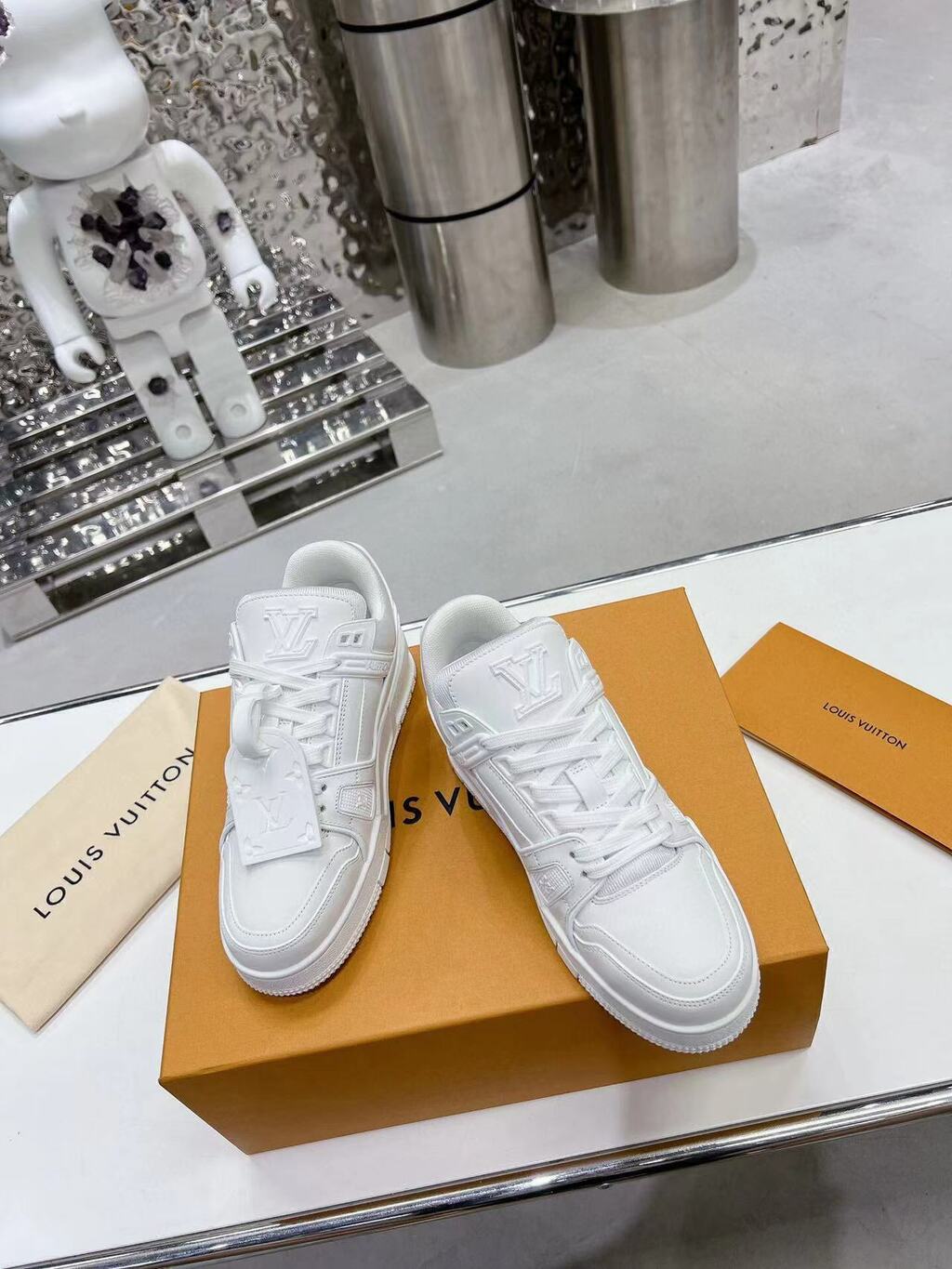 Tênis Casual Couro Branco