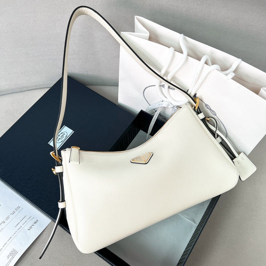 Bolsa Satchel Couro Branco