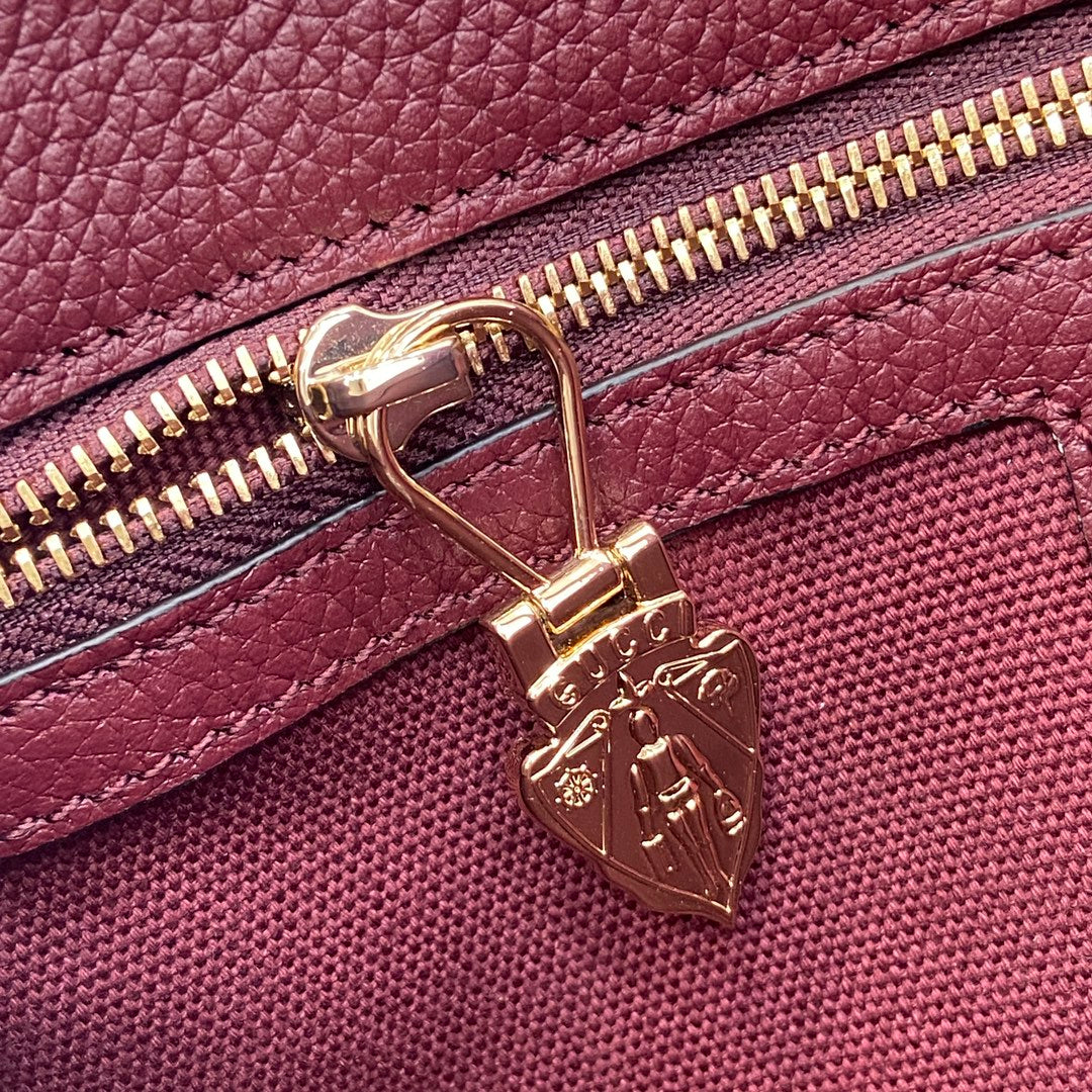Bolsa Pequena Couro Vermelho Mini