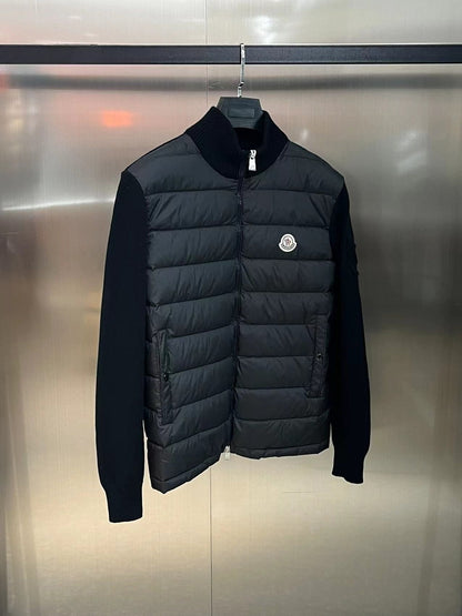 Cardigan Acolchoado Leve Preto