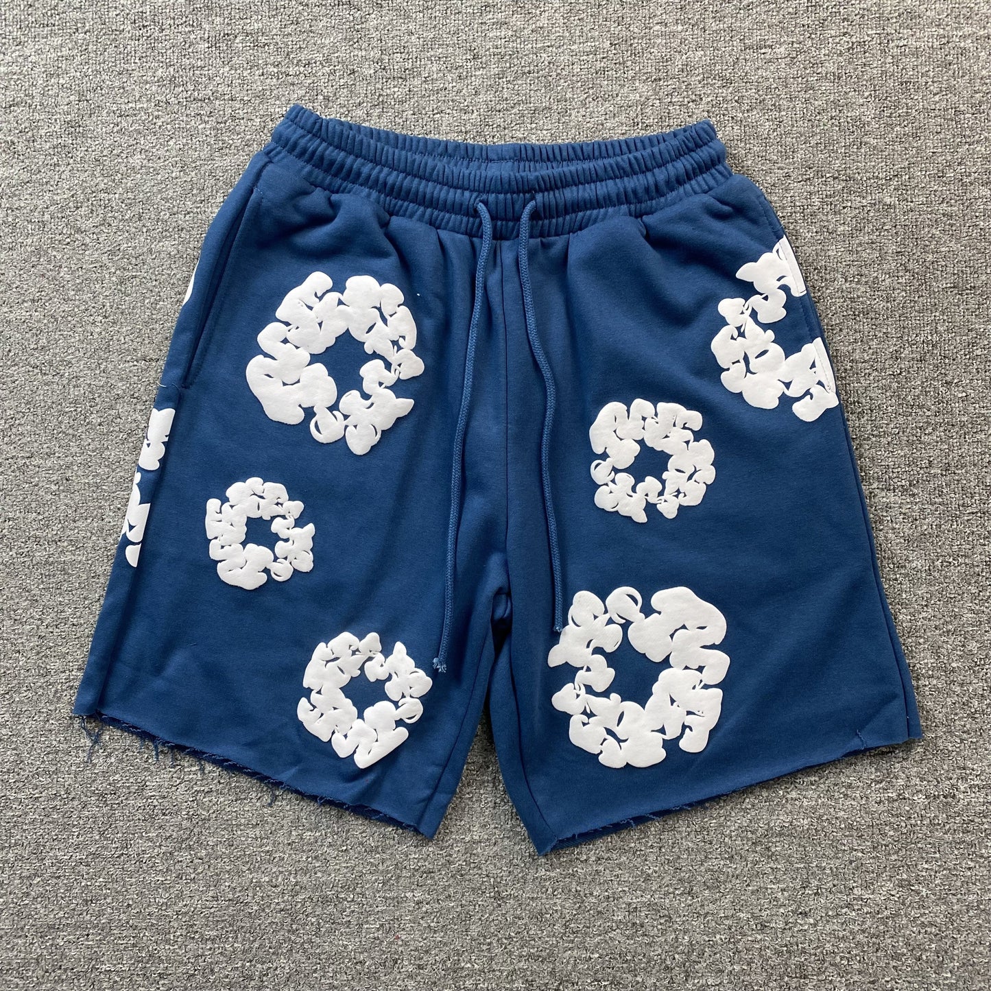 Shorts Moletom Algodão Estampa Frontal