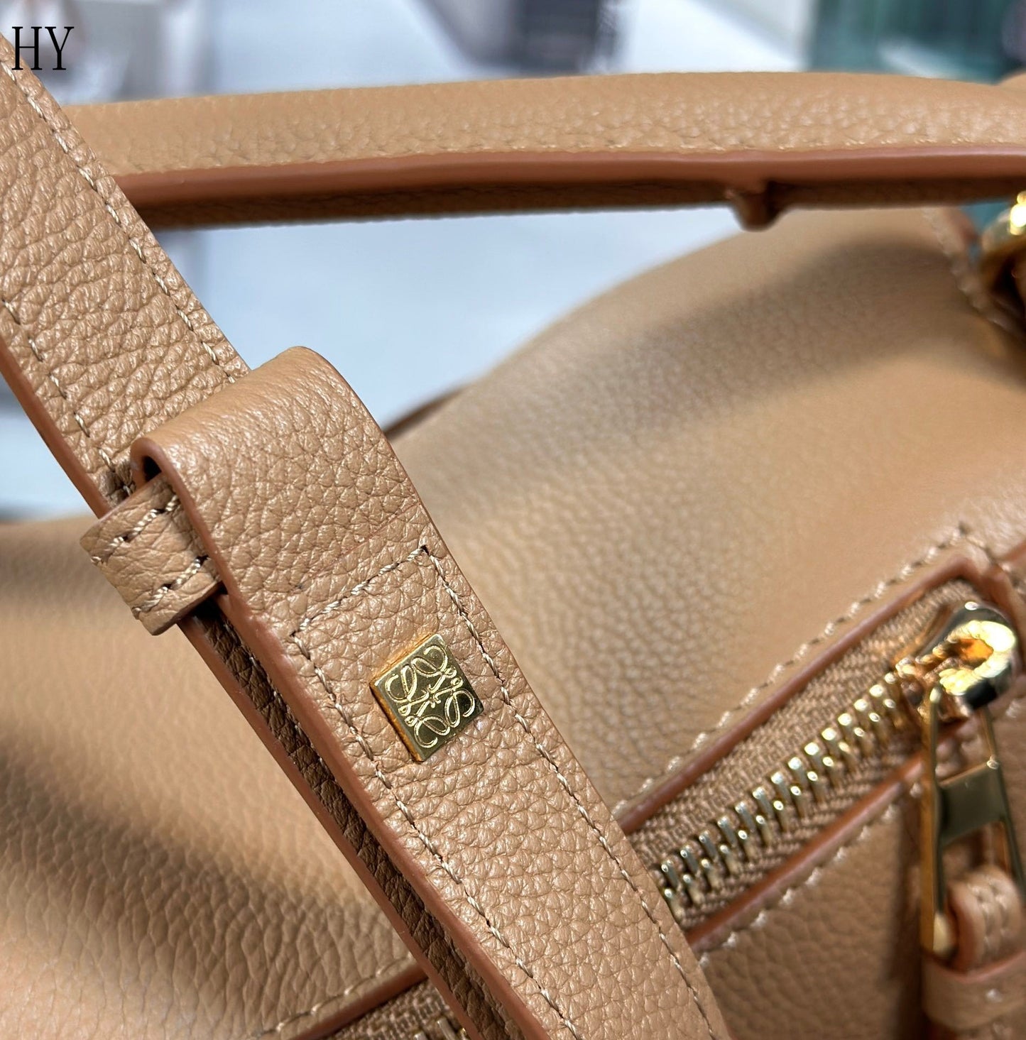 Bolsa Pequena Couro Marrom Small