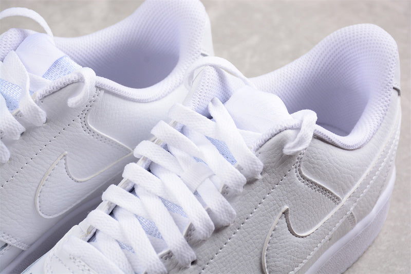 Tênis Couro Estilo Vintage Branco