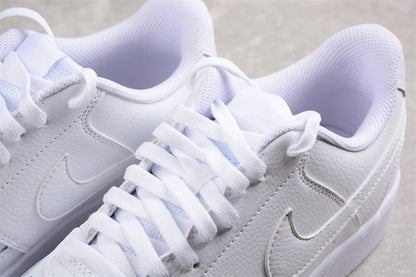 Tênis Couro Estilo Vintage Branco
