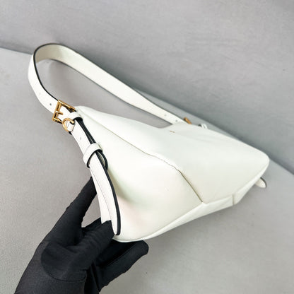 Bolsa Satchel Couro Branco