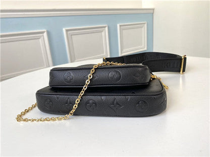 Bolsa Couro Preto