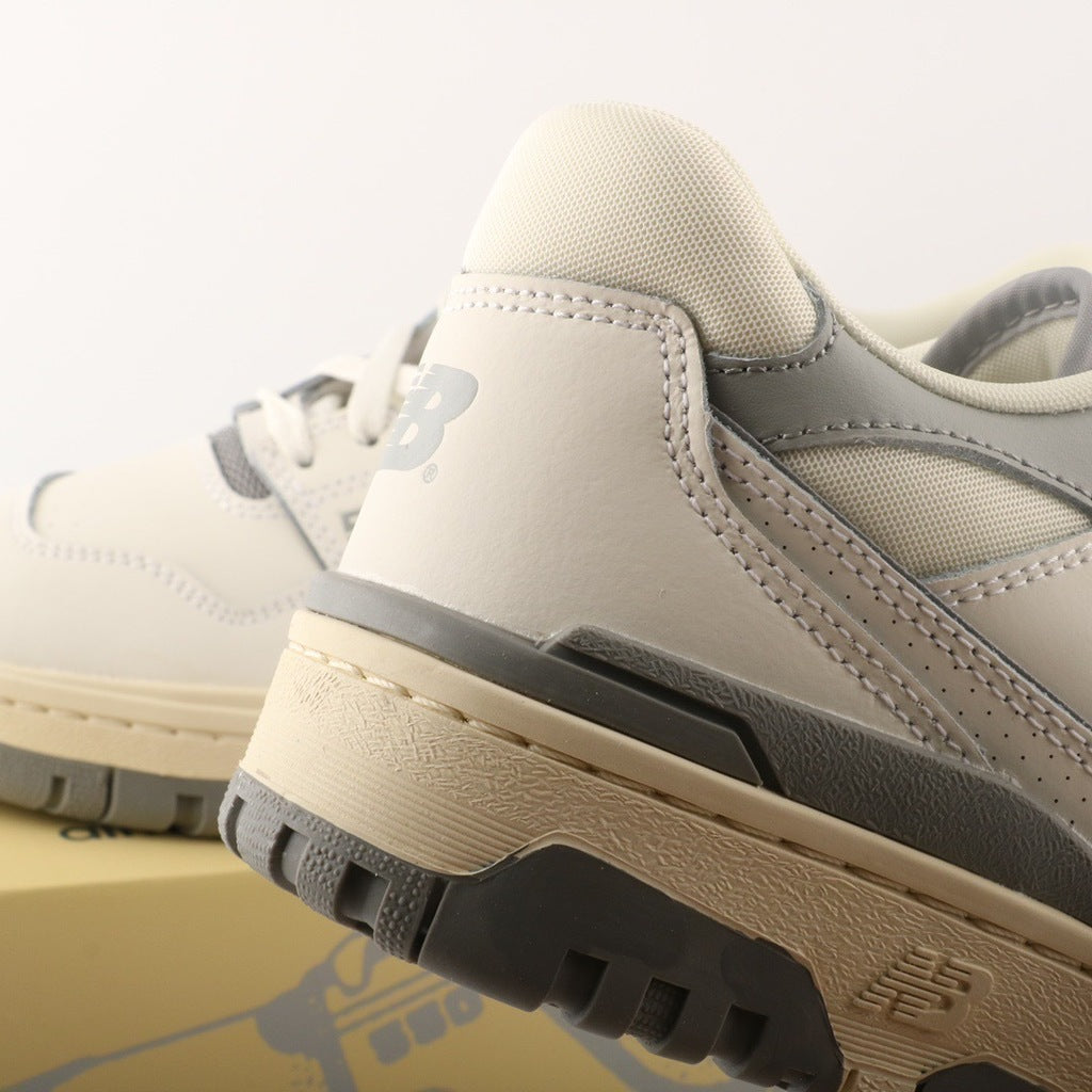 Tênis Runner Malha Branco Cinza
