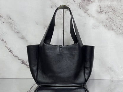 Bolsa Ombro Couro Estruturada Bege