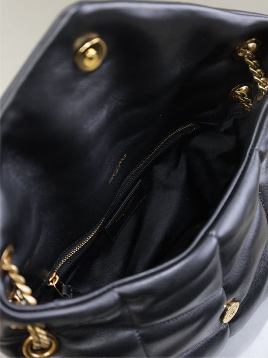 Yves Saint Laurent Lou Lou Puffer Black