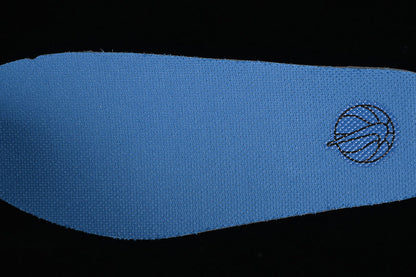 Tênis Cano Alto Mesh Azul Industrial Detalhes Brancos