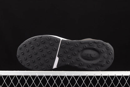 Tênis Runner Malha Preto Detalhes Brancos