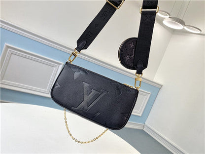 Bolsa Couro Preto