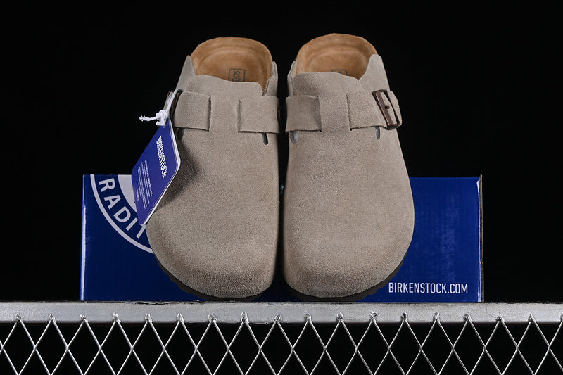 Chinelo Camurça Bege Claro Solado Confortável