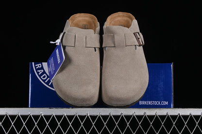 Chinelo Camurça Bege Claro Solado Confortável