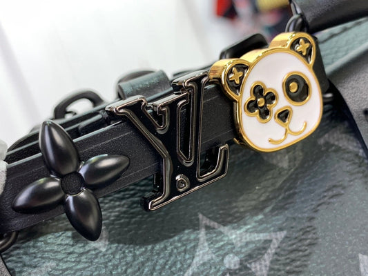 Lv Speedy Bandoulière 18 Black